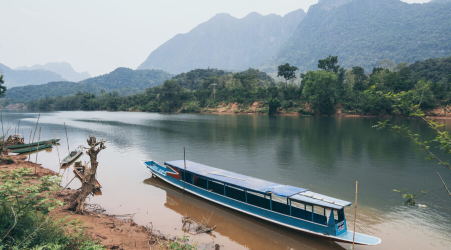 Scenic Mekong Voyage: The Unforgettable Slowboat Journey from Thailand to Laos