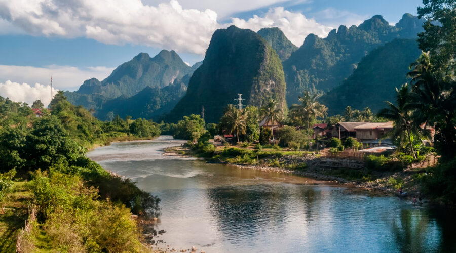 Floating Through a Mystical Valley: Tubing in Vang Vieng